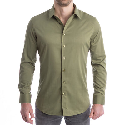 Ultimate Dress Shirt (Army Green) (Wholesale)