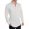 goTIELESS Ultimate Dress Shirt (White/Royal Palm)