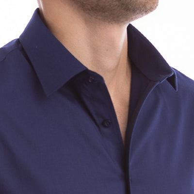 goTIELESS Ultimate Dress Shirt (Navy)