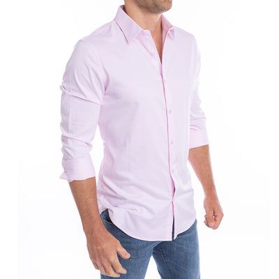 goTIELESS Ultimate Dress Shirt (Light Pink)