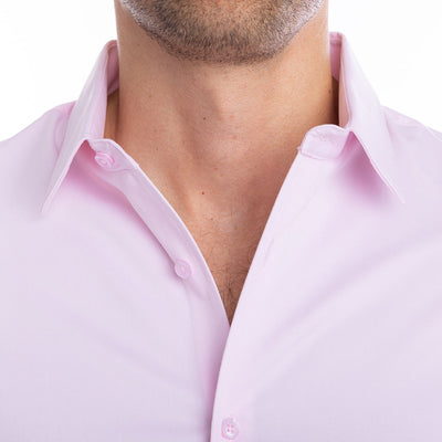 goTIELESS Ultimate Dress Shirt (Light Pink)