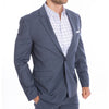 goTIELESS Ultimate Dress Shirt (White/Navy Windowpane)