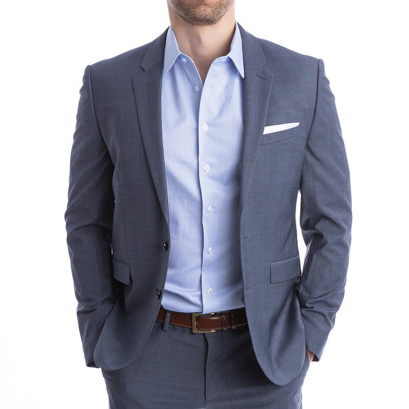 goTIELESS Ultimate Dress Shirt (Blue Diamond) goTIELESS Ultimate Dress Shirt (Blue Diamond)